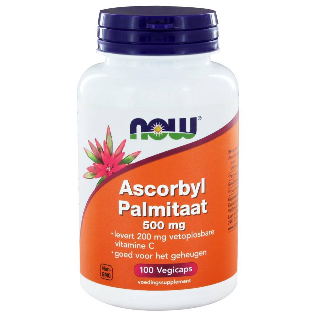 Ascorbyl Palmitaat 500 mg - NowVitamins - NOW Foods - 733739102966