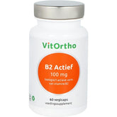B2 Actief 100 mg - NowVitamins - VitOrtho - 8717056141565