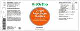 C-1000 Ascorbaten Complex - NowVitamins - VitOrtho - 8717056140070