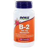Vitamine B2 100 mg - NowVitamins - NOW Foods - 733739102645