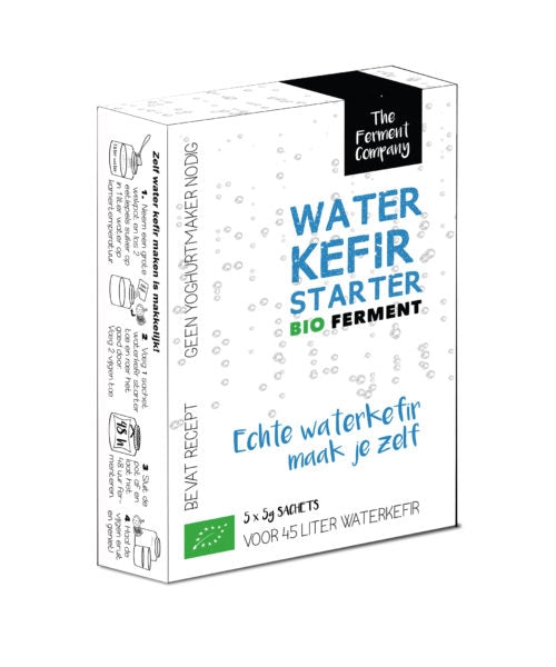 The Ferment Company Kefir BioStarter WATERkefir  3 x 5gr Sachets