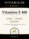 Vitamine E 400 — D-alfa-tocoferyl · 30 softgels