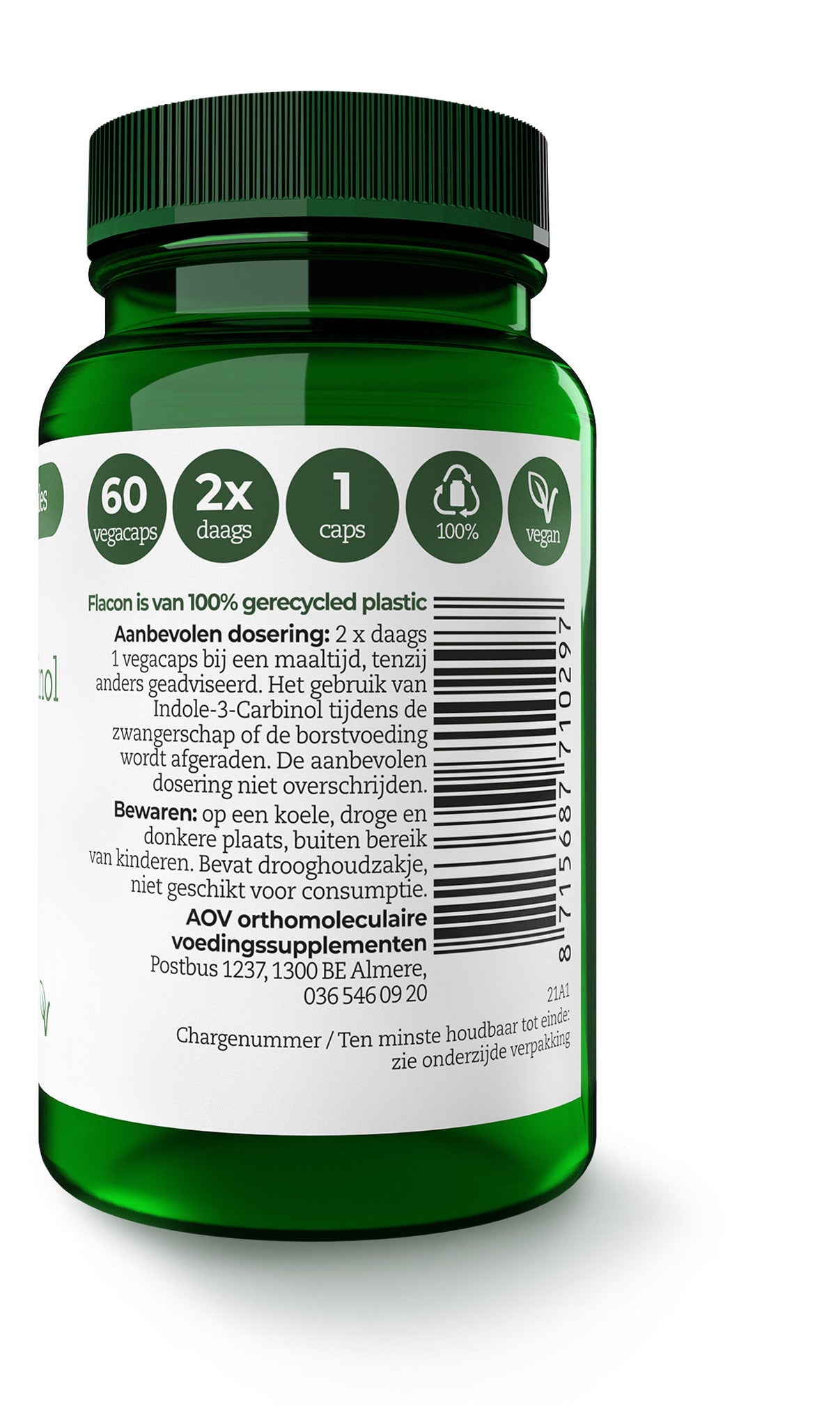 1029 Indole 3 carbinol 200mg - NowVitamins - AOV - 8715687710297