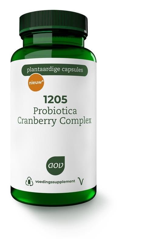 1205 Probiotica cranberry complex - NowVitamins - AOV - 8715687712055