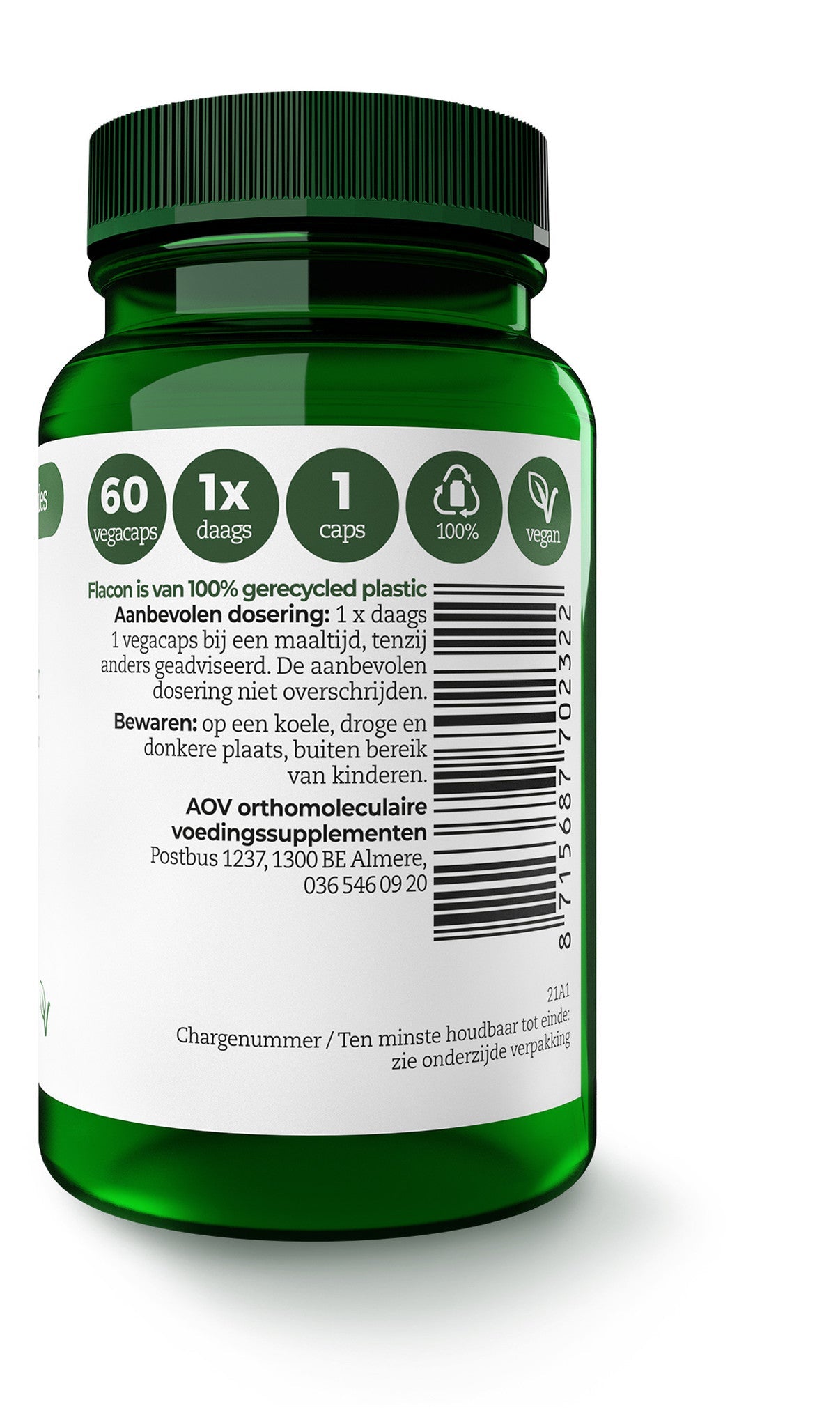 232 Foliumzuur 400 mcg - NowVitamins - AOV - 8715687702322