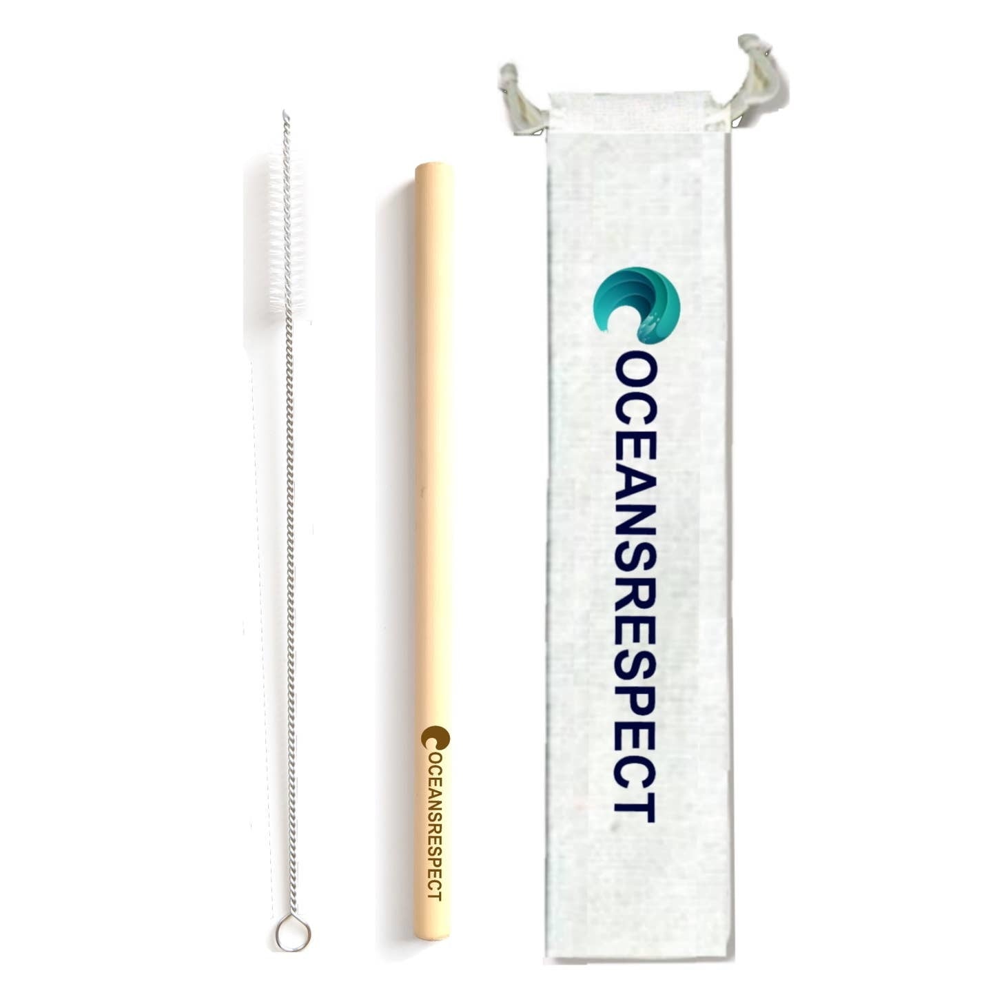 4 rietjes van bamboe - plastic vrij - NowVitamins - Oceansrespect - 31475239845955