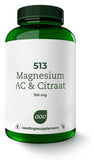 513 Magnesium AC & Citraat 150 mg - NowVitamins - AOV - 8715687705132