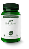 537 Zink citraat 25 mg - NowVitamins - AOV - 8715687705378