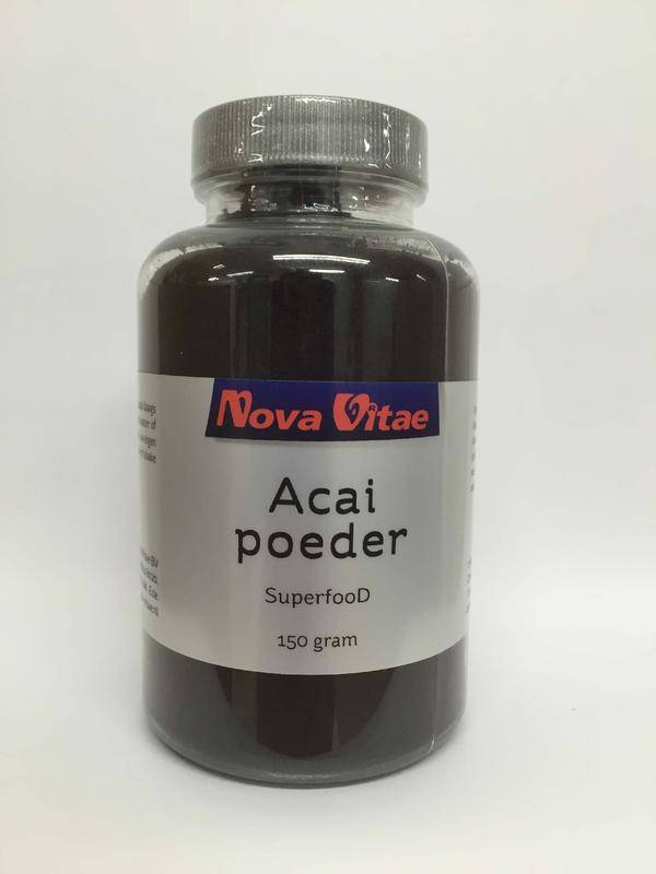 Acai poeder - NowVitamins - Nova Vitae - 8717473098541