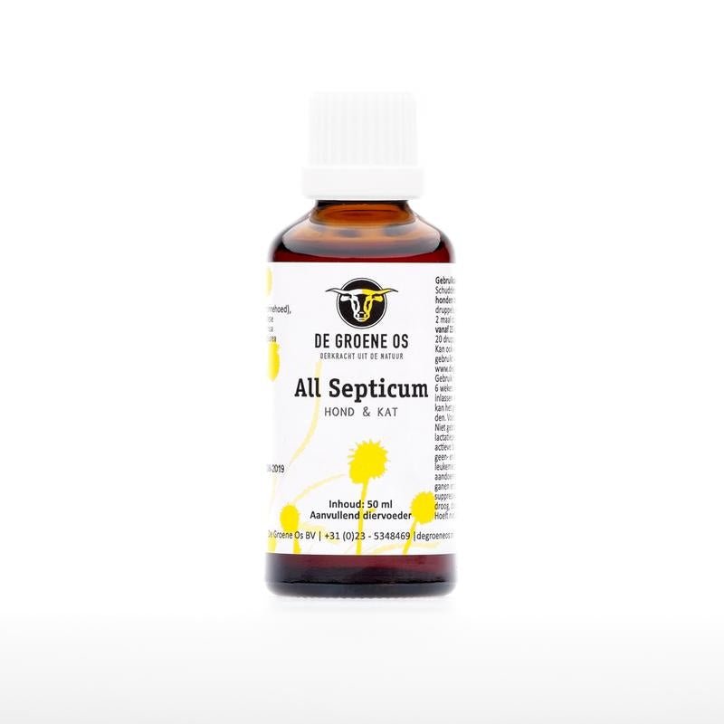 All septicum hond/kat - NowVitamins - Groene Os - 8716378004831