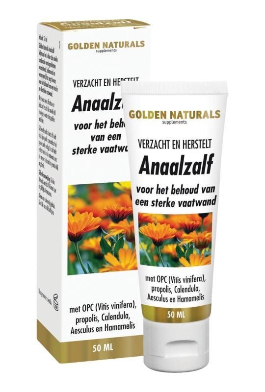 Anaalzalf - NowVitamins - Golden Naturals - 8718164643163