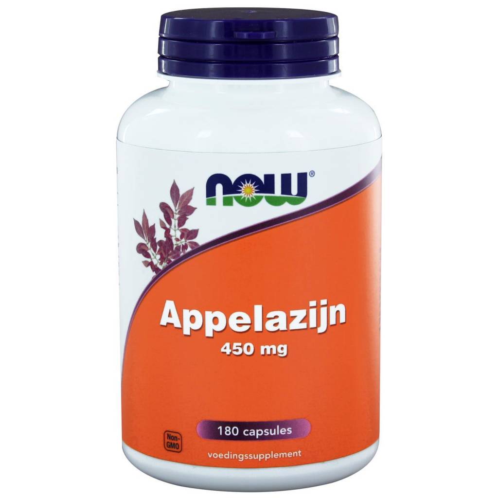 Appelazijn 450 mg - NowVitamins - NOW Foods - 733739148193