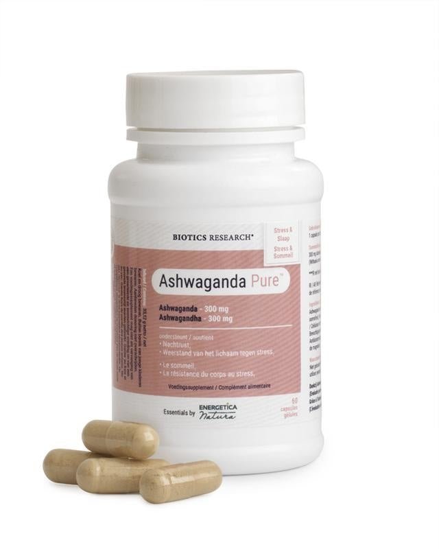 Ashwagandha - NowVitamins - Biotics - 780053003349