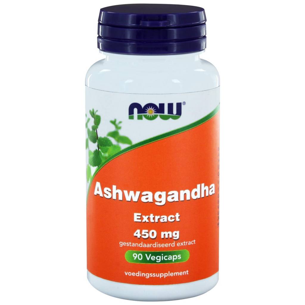Ashwagandha Extract 450 mg - NowVitamins - NOW Foods - 733739146342