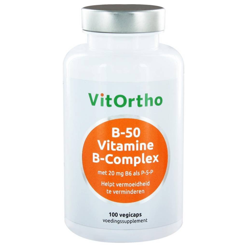 B-50 Vitamine B-Complex - NowVitamins - VitOrtho - 8717056140827