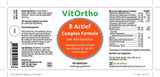 B Actief complex formule met Alfa-liponzuur - NowVitamins - VitOrtho - 8717056140247
