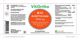 B12 Actief Formule 5000 µg - NowVitamins - VitOrtho - 8717056140230