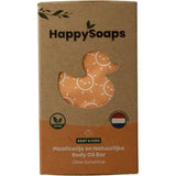 Baby & kids body oil bar little sunshine - NowVitamins - HappySoaps - 100% plasticvrije cosmetica - 8720572971219