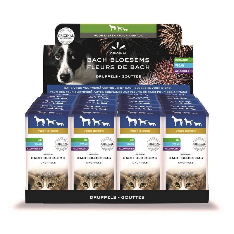 Bach bloesem dier angst display - NowVitamins - Lemonpharma Bach - 4250424166653