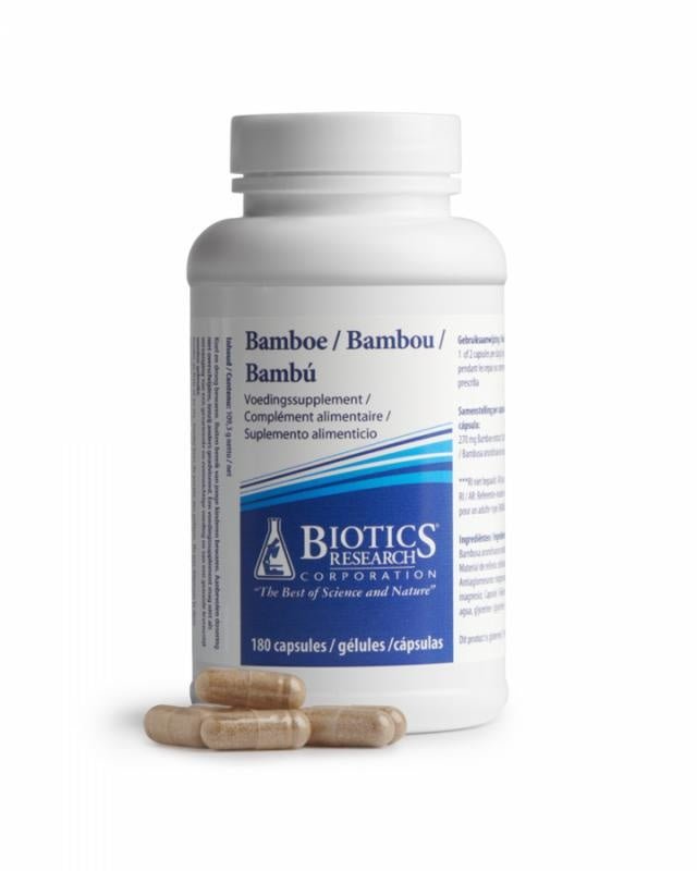 Bamboe - NowVitamins - Biotics - 780053003363