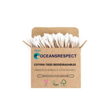 Bamboe wattenstaafje - Wit - NowVitamins - Oceansrespect - 3770016270045