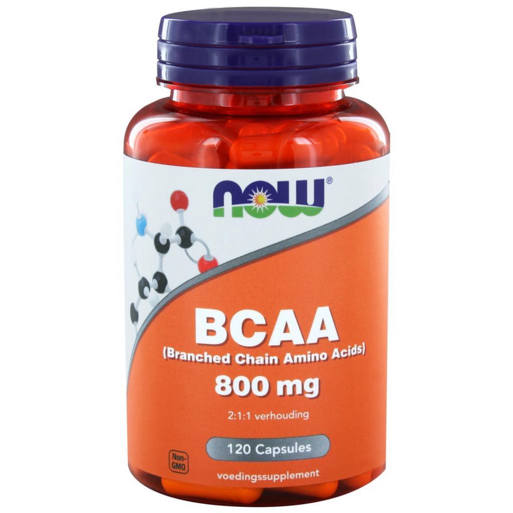 BCAA 800 mg (Branched Chain Amino Acids) - NowVitamins - NOW Foods - 733739149657