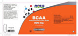 BCAA 800 mg (Branched Chain Amino Acids) - NowVitamins - NOW Foods - 733739149657