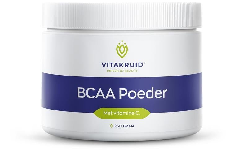 BCAA Poeder - NowVitamins - Vitakruid - 8717438691145
