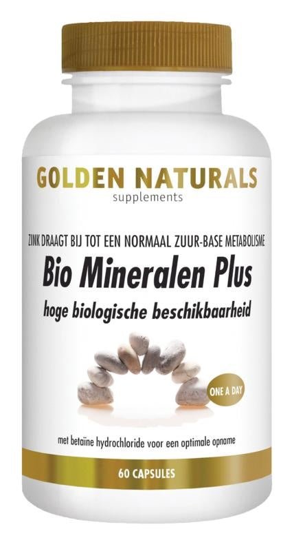 Bio mineralen complex - NowVitamins - Golden Naturals - 8718164647130