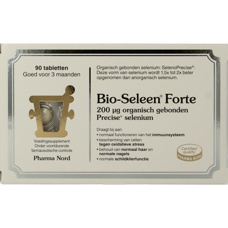 Bio seleen forte - NowVitamins - Pharma Nord - 5709976022300