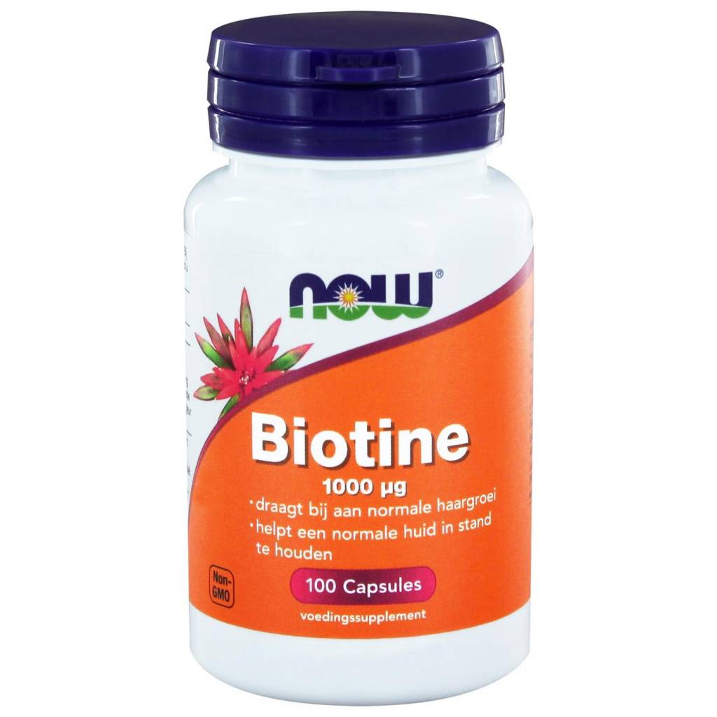 Biotine 1000 microgram - NowVitamins - NOW Foods - 733739102706