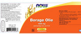 Borage Olie 1000 mg - NowVitamins - NOW Foods - 733739102287
