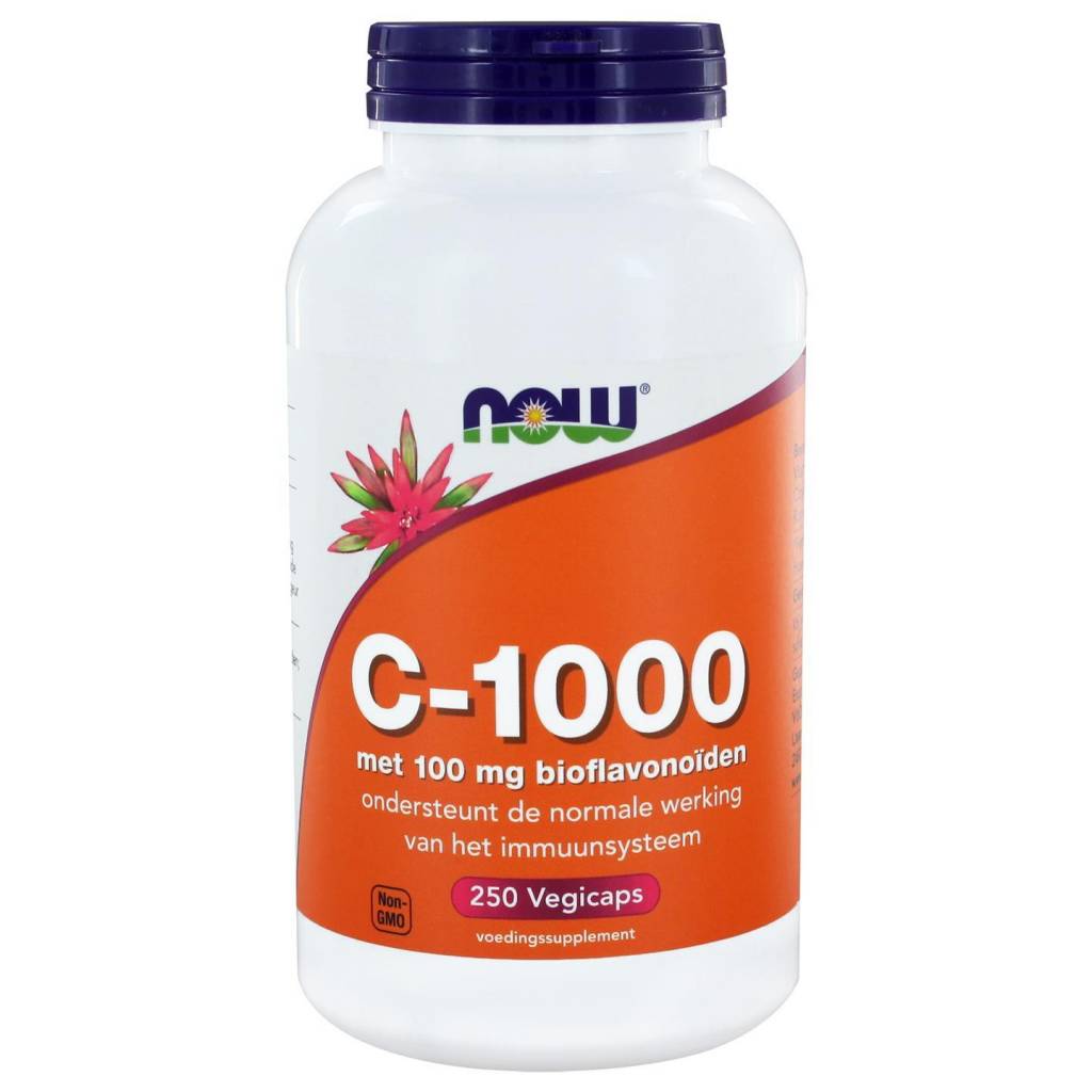 C 1000 Caps met 100 mg Bioflavonoïden - NowVitamins - NOW Foods - 733739100375