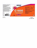 C 1000 Caps met 100mg Bioflavonoïden - NowVitamins - NOW Foods - 733739100368