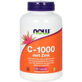 C-1000 met Zink 180 caps - NowVitamins - NOW Foods - 733739110862