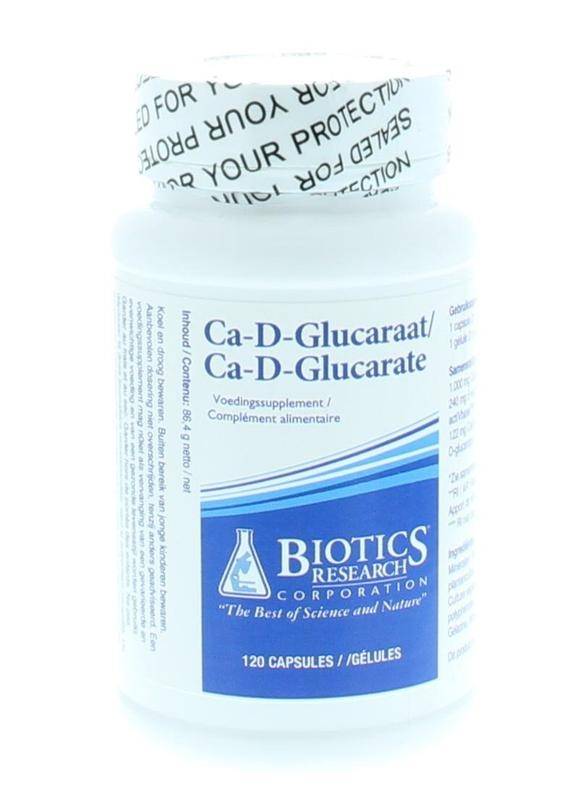Ca-D-Glucaraat - NowVitamins - Biotics - 780053000836