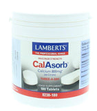 CalAsorb (calcium citraat) & Vitamine D3 - NowVitamins - Lamberts - 5055148411732
