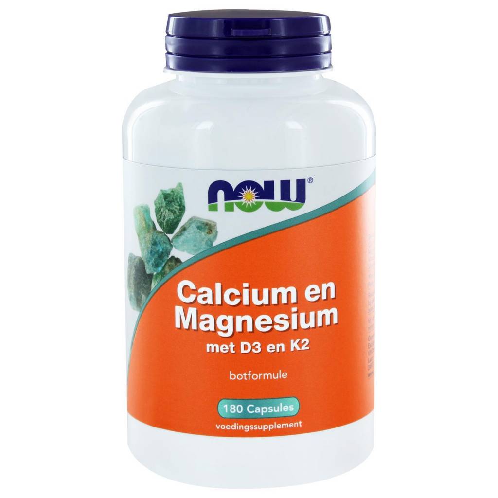Calcium & Magnesium DK - NowVitamins - NOW Foods - 733739145987