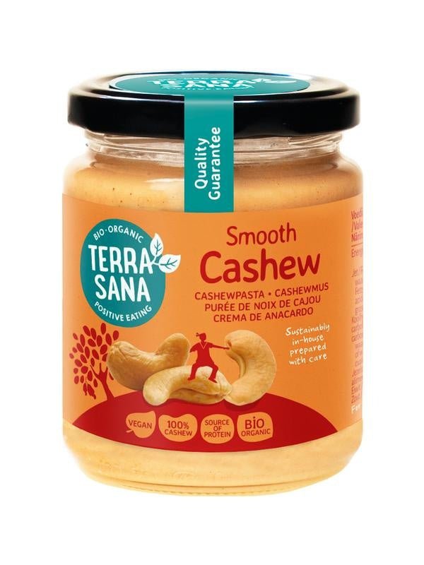 Cashewnotenpasta zonder zout - NowVitamins - Terrasana - 8713576100174