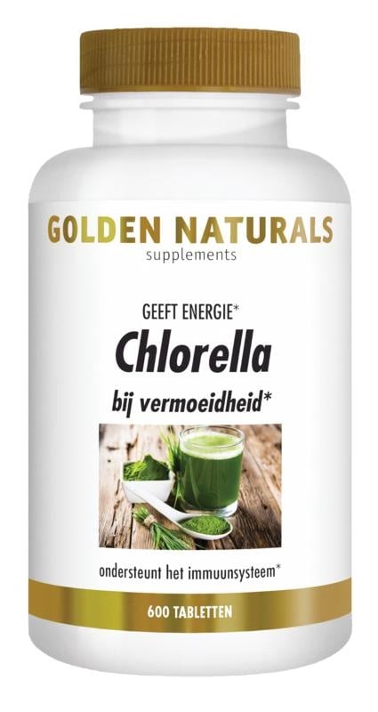 Chlorella - NowVitamins - Golden Naturals - 8718164646164