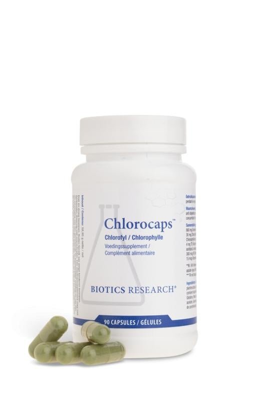 Chlorocaps chlorophyl - NowVitamins - Biotics - 780053034688