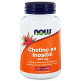 Choline en Inositol 500 mg - NowVitamins - NOW Foods - 733739102164