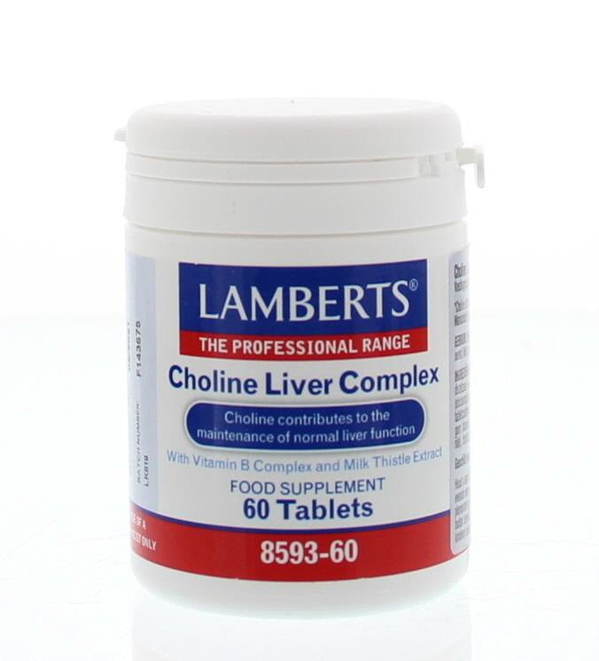 Choline lever complex - NowVitamins - Lamberts - 5055148412715