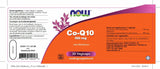 CoQ10 100 mg met Meidoorn - NowVitamins - NOW Foods - 733739102003
