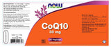 CoQ10 30 mg - NowVitamins - NOW Foods - 733739100757