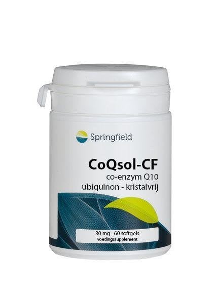 CoQsol coenzym Q10 30 mg - NowVitamins - Springfield - 8715216208219