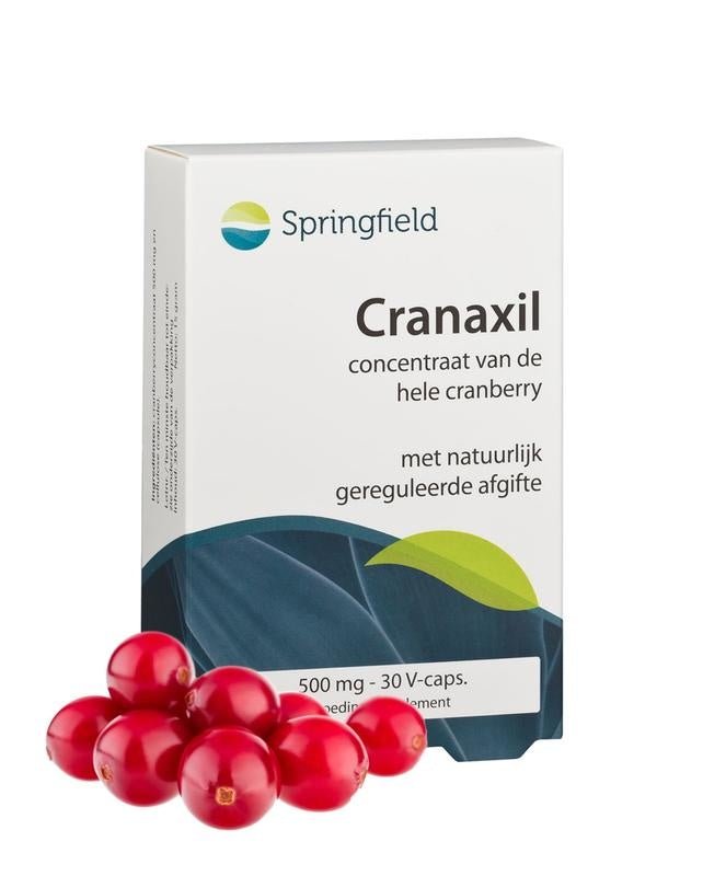 Cranaxil cranberry 500 mg - NowVitamins - Springfield - 8715216212803