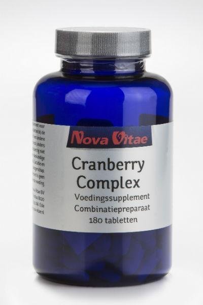 Cranberry D-mannose complex - NowVitamins - Nova Vitae - 8717473093591