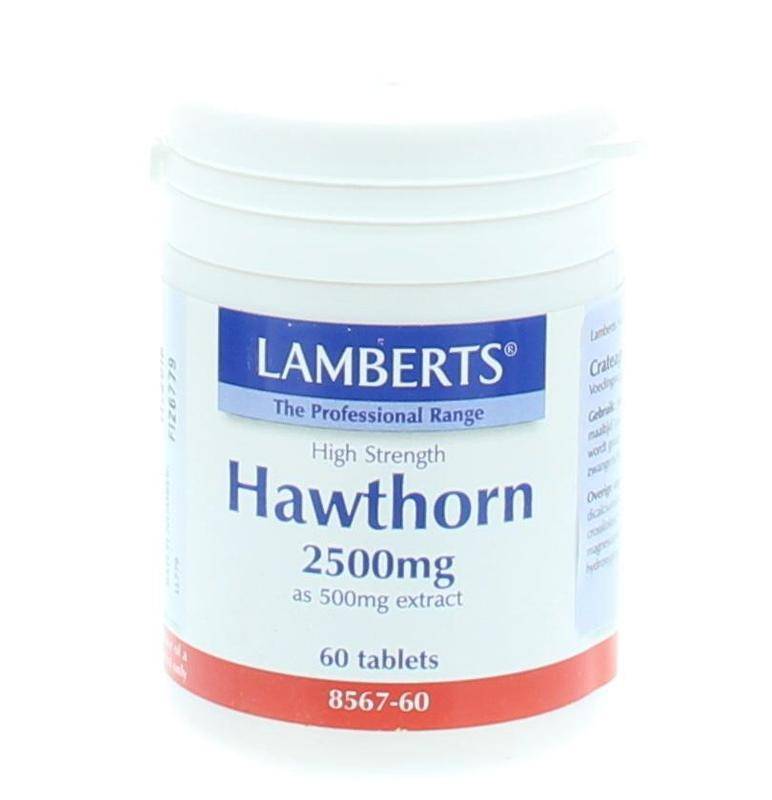 Crataegus 2500 mg (hawthorn) - NowVitamins - Lamberts - 5055148401795