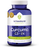 Curcuma C3 - 2X Vitakruid Capsules 120 stuks - NowVitamins - Vitakruid - 8717438691428